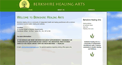 Desktop Screenshot of berkshirehealingarts.com