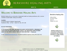 Tablet Screenshot of berkshirehealingarts.com